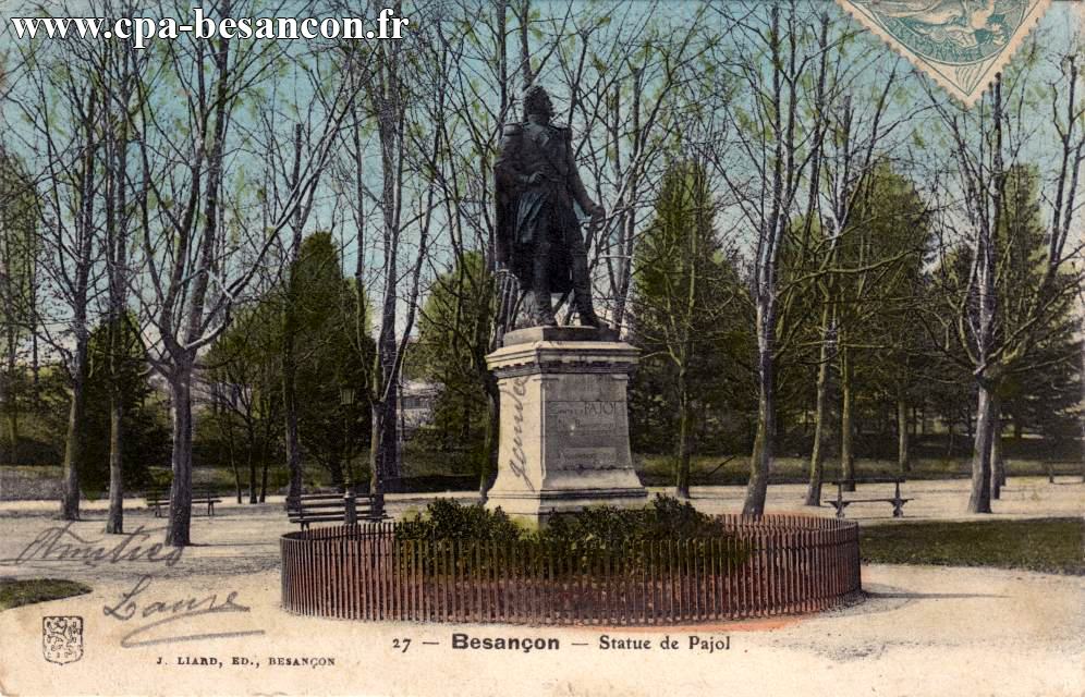 27 - Besançon - Statue de Pajol